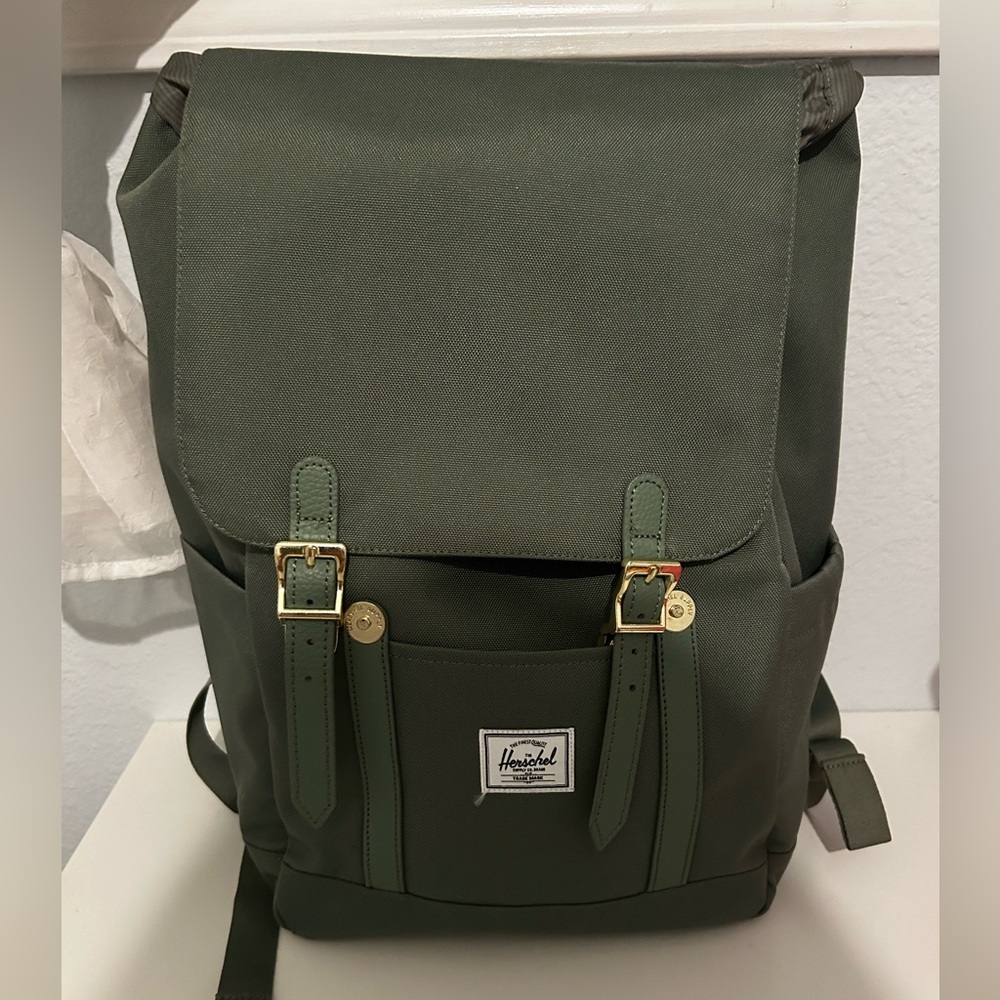 Herschel Supply Company Olive Green Backpack